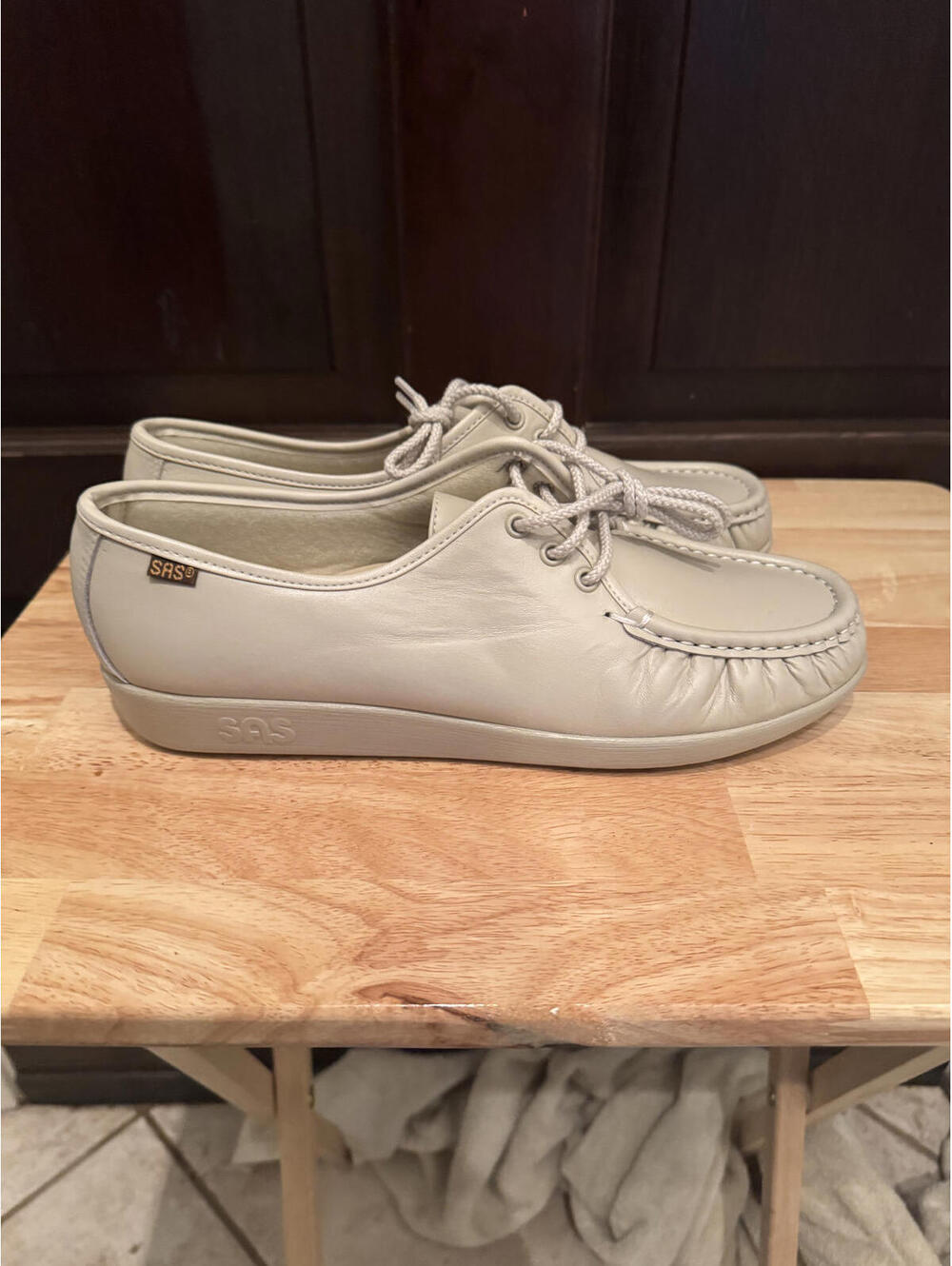 SAS leather comfort shoes woman's 11 medium width
